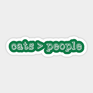 Cat Lovers Unite Sticker